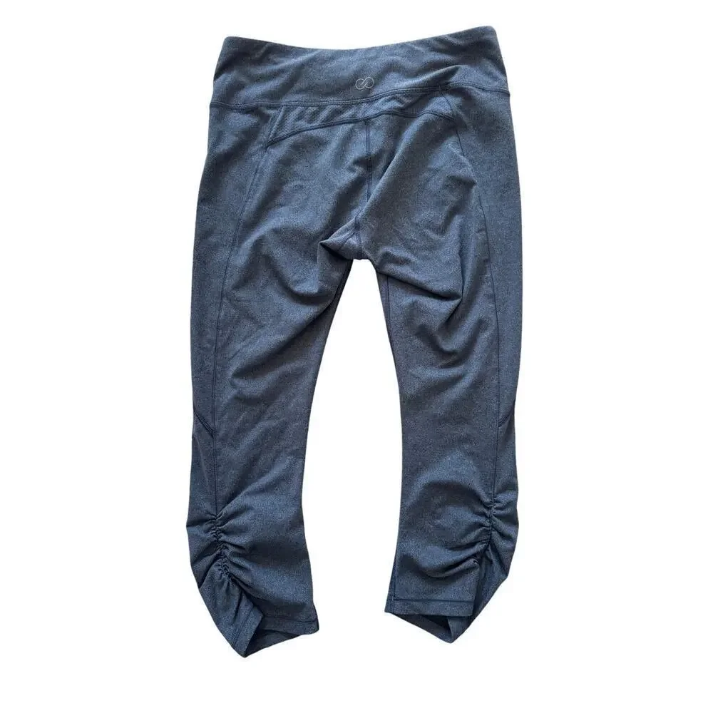 Athleta gray cropped